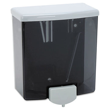 Bobrick Classicseries Surface-mounted Liquid Soap Dispenser, 40 Oz, 5.81 X 3.31 X 6.88, Black-gray freeshipping - TVN Wholesale